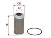SAKURA  Automotive H-5211 Filter, operating hydraulics